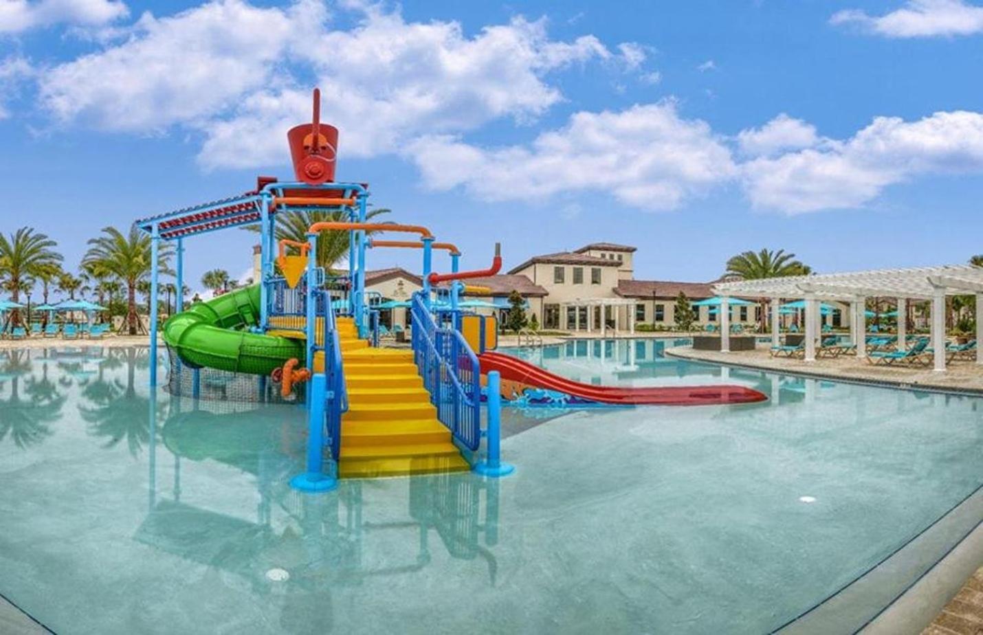 Beautiful Townhome Wprivate Pool 7 Mi To Disney คิสซิมมี ภายนอก รูปภาพ