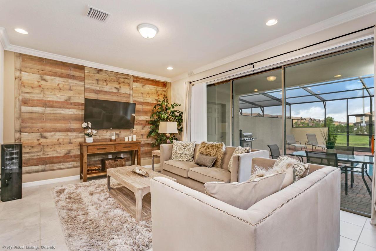 Beautiful Townhome Wprivate Pool 7 Mi To Disney คิสซิมมี ภายนอก รูปภาพ