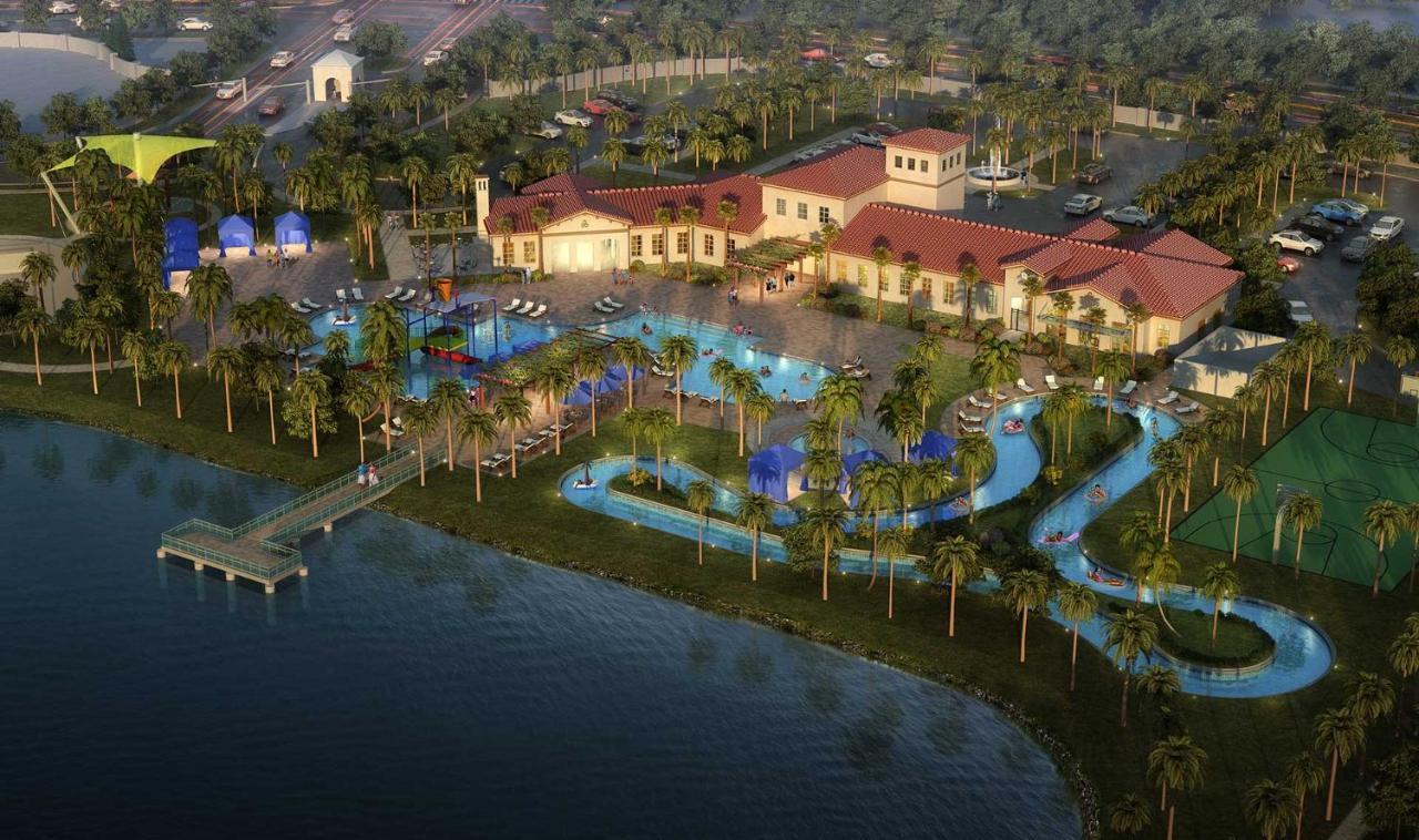Beautiful Townhome Wprivate Pool 7 Mi To Disney คิสซิมมี ภายนอก รูปภาพ