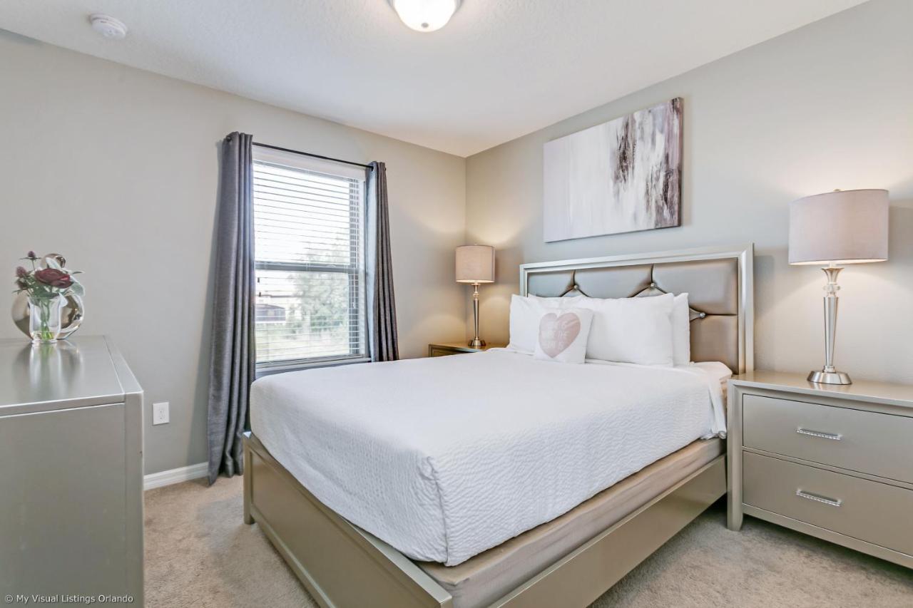Beautiful Townhome Wprivate Pool 7 Mi To Disney คิสซิมมี ภายนอก รูปภาพ