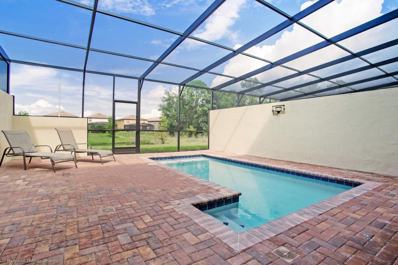 Beautiful Townhome Wprivate Pool 7 Mi To Disney คิสซิมมี ภายนอก รูปภาพ